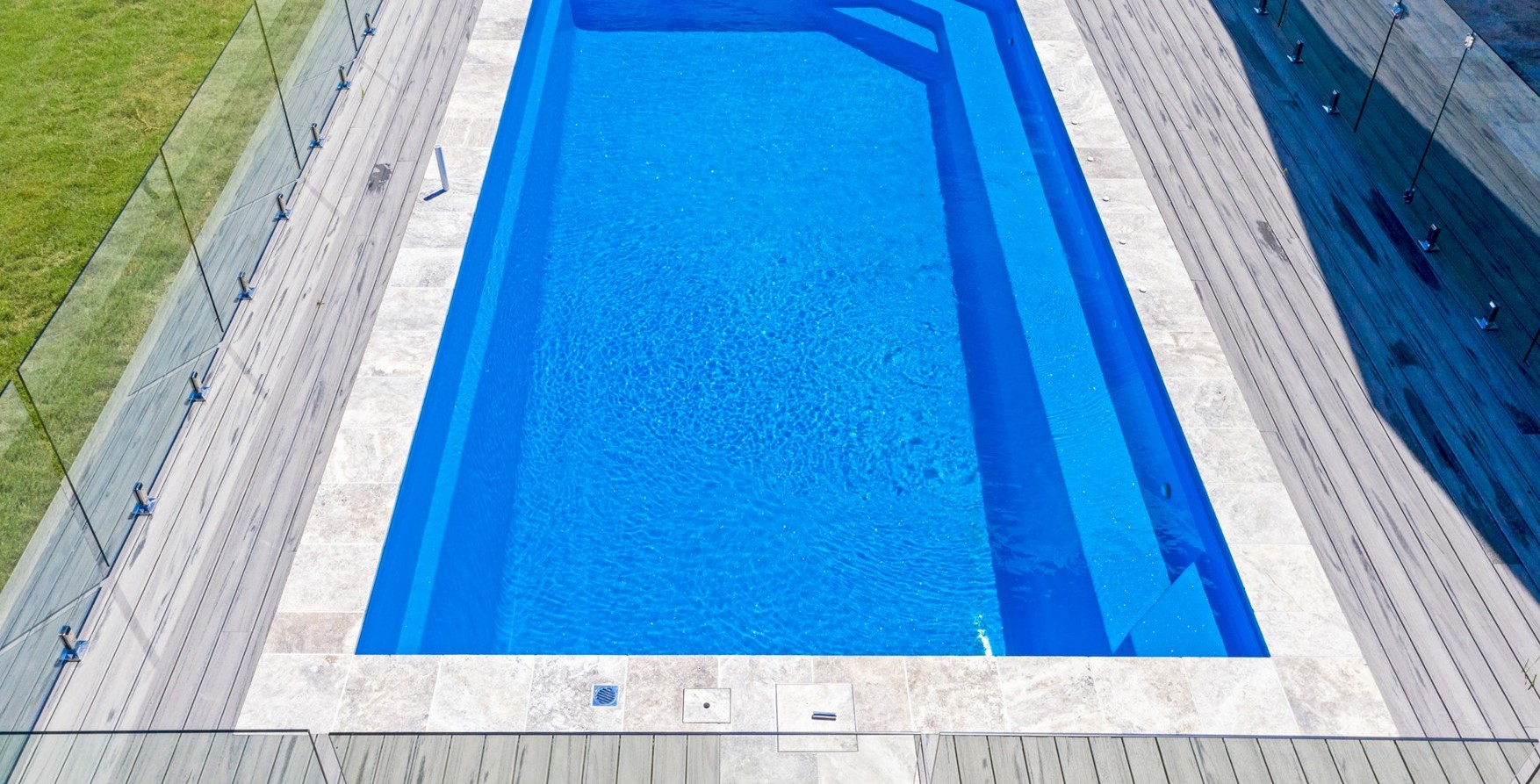 Pacific fibreglass pool interior colour